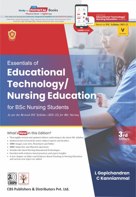 ESSENTIALS OF EDUCATIONAL TECHNOLOGY NURSING EDUCATIONS FOR BSC NURSING STUDENTS 3ED (PB 2025) (Paperback, L Gopichandran, C Kanniammal)(Paperback, L GopichandranC Kanniammal)