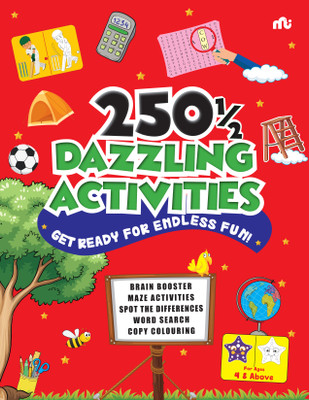 250 1/2 Dazzling Activities(English, Paperback, Moonstone)