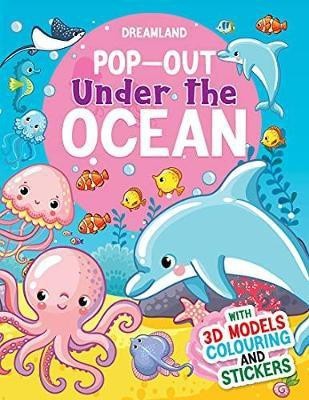 Pop-Out Under the Ocean- With 3D Models Colouring Stickers(English, Paperback, unknown)