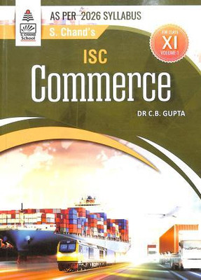 S Chand Isc Commerce Class 11 Volume 1(English, Hardcover, unknown)