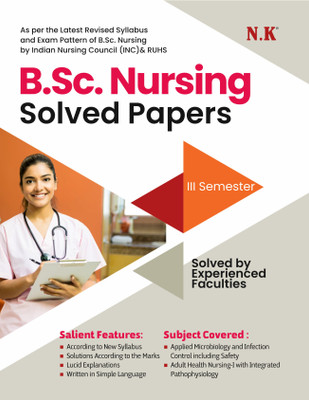Neelkanth - B. Sc. Nursing Solved Papers (III Semester)(Paperback, Solved By Experienced Faculties (Neelkanth))