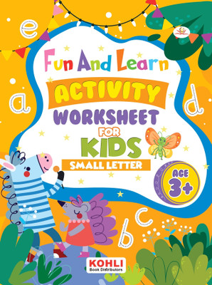 Fun And Learn Activity WORKBOOK For Kids Small Letter(Paperback, Jaspreet Kohli)