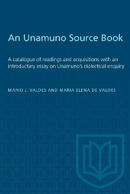 An Unamuno Source Book(English, Electronic book text, Valdes Mario)