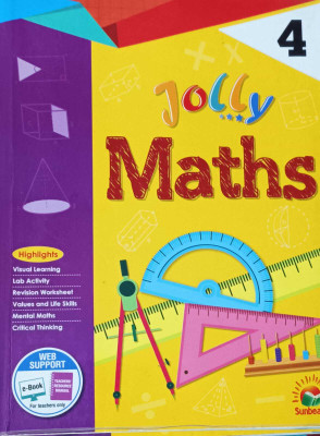 JOLLY MATHS CLASS 4(kolkata, SUNBEAM PUBLISHERS PVT.LTD.)