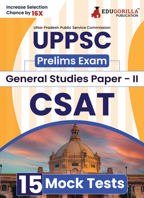 Uppsc Prelims Exam Paper II  - 2024 | General Studies II (English Edition) - 15 Full Length Mock Tests (1500 Solved MCQs) with Free Access to Online Tests(English, Paperback, Manglik Rohit)
