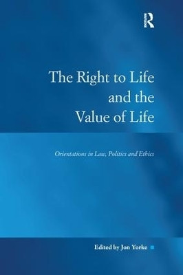 The Right to Life and the Value of Life(English, Paperback, unknown)