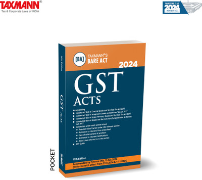 Gst Acts [Ba]-J24 (Editionf-2024)(English, Hardcover, unknown)