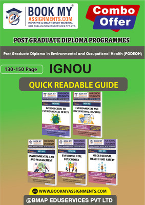 IGNOU MEV1 MEV2 MEV3 MEV4 MEV5 Quick Notes-Fast-Track Your Exam Prep-PGDEOH In English-Our books use 80 GSM A4 paper for clear, sharp prints.(Paperback, BMA Publication)