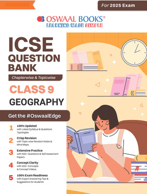 ICSE Question Bank Class 9 Geography Chap&Topicwise Solved Papers For 2025 Exams(English, Paperback, unknown)