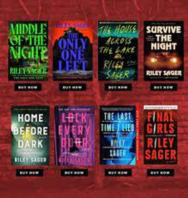 home set 8 books(Paperback, RILEY SAGER)