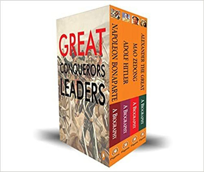 Great Conquerors Leaders: Napoleon Bonaparte, Adolf Hitler, Mao Zedong & Alexander the Great (Set of 4 Books)(Paperback, Kaushal Goyal)