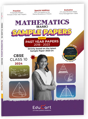 Educart Cbse Class X Mathematics Basic Sample Question Paper 2023 -(English, Hardcover, unknown)