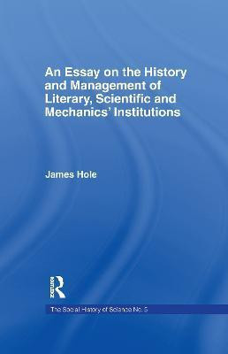 Essay on History and Management(English, Paperback, Hole James)