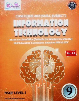 CBSE CODE 402 (SKILL SUBJECT) INFORMATION TECHNOLOGY CLASS 9 EDUSOFT EDUCATION(Paperback, HITESH SAINI)