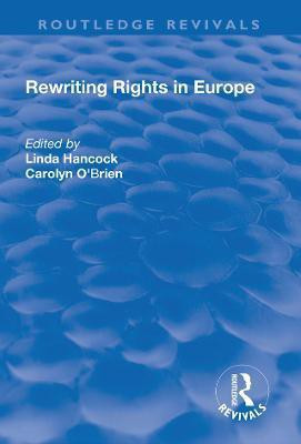 Rewriting Rights in Europe(English, Paperback, unknown)