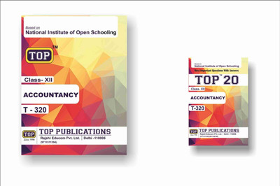 TOP NIOS Class 12 Accountancy 320 Guide + TOP 20 Most Important Question Answers (Mini Book) - Set of 2 Books(Paperback, TOP Publications) TOP NIOS Class 12 Accountancy 320 Guide + TOP 20 Most Important Question Answers (Mini Book) - Set of 2 Books(Paperback, TOP Publications)