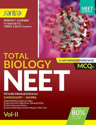 TOTAL BIOLOGY NEET VOL-II(Paperback, Dr.Makhan Chandra Chowdhury, Dr.Dulal Chandra Santra)