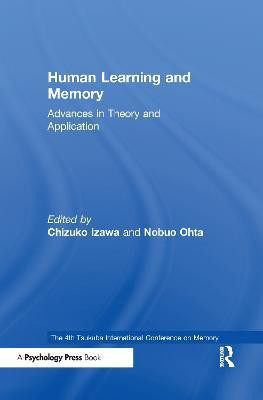 Human Learning and Memory(English, Hardcover, unknown)