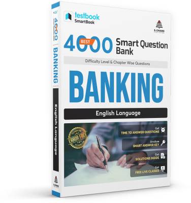 Best 4000 Smart Practice Questions for Banking ( English Language )  (Paperback, Testbook)