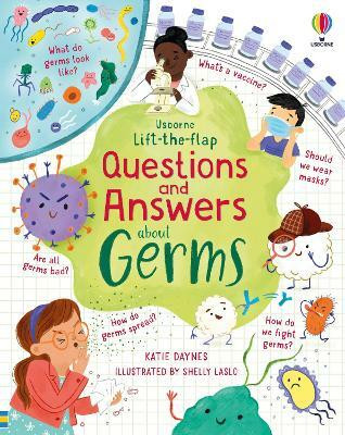 Lift-the-flap Questions and Answers about Germs(English, Board book, Daynes Katie)