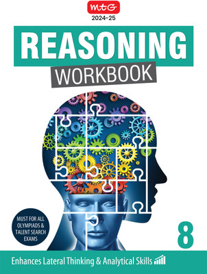 MTG Olympiad Reasoning Workbook Class 8 - Enhances Lateral Thinking & Analytical Skills, Reasoning Workbook For SOF Olympiad & Talent Search Exam(English, Paperback, PALLAVI AGGRAWAL) MTG Olympiad Reasoning Workbook Class 8 - Enhances Lateral Thinking & Analytical Skills, Reasoning Workbook For SOF Olympiad & Talent Search Exam(English, Paperback, PALLAVI AGGRAWAL)