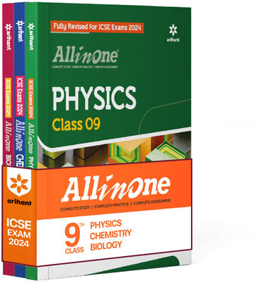 Arihant All In One Class 10th Physics, Chemistry, Biology for ICSE Exam�2024 (Set of 3 Books)(Paperback, Mansi Garg , Jitendra Kumar , Shikha Goel)