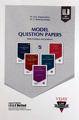 Model Question Papers With Problems And Solutions [Civil Procedure Code, Criminal Procedure Code, Law Of Evidence, Banking Law And Media Law](Paperback, R.D.Vijayasekhar)