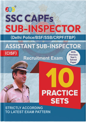 10 Practice Sets, English SSC CAPFs SUB-INSPECTOR And Assistant SUB-INSPECTOR Recruitment Exam, Based On Latest Exam Pattern, Previous Year's Solved Paper Are Also Provided, SSC Book 2022  - 10 Practice Sets, English SSC CAPFs SUB-INSPECTOR And Assistant SUB-INSPECTOR Recruitment Exam, Based On Late