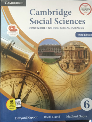 Cambridge Social Sciences (CBSE Middle School Social Sciences) 6(Paperback, Devyani Kapoor, Reeta David, Madhuri Gupta)