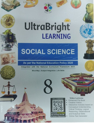 ULTRABRIGHT LEARNING SOCIAL SCIENCE 8  - ULTRABRIGHT LEARNING SOCIAL SCIENCE 8 (PAPERBACK, ANURADHA SARKAR)(Paperback, ANURADHA SARKAR)