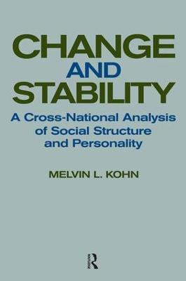 Change and Stability(English, Paperback, Kohn Melvin L.)