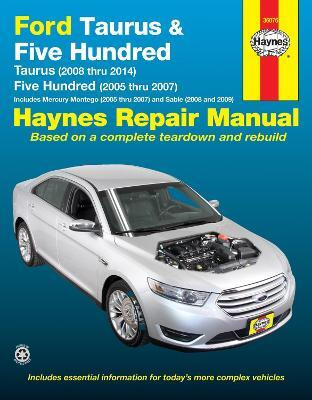Ford Taurus (08-14) & Five Hundred (05-07) & Mercury Montego (05-07) & Sable (08-09) Haynes Repair Manual (USA)(English, Paperback, Haynes Publishing)
