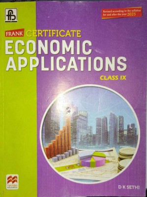 ICSE Frank Certificate Economic Applications - Class 9 (2024 EXAMS)(Paperback, D K SETHI)