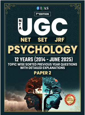 UGC NET Psychology Book  - 2025 | Paper 2 Previous Year Solved Papers (2014 - June 2025) | Chapter & Topic Wise Sorted Question Bank with Detailed Solution | Best Seller Previous Question Paper PYQ Book for NTA-UGC NET/JRF and SET Psychology Examinations in India | IFAS Publications(Paperback, IFAS 