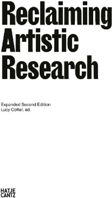 Reclaiming Artistic Research: Expanded Second Edition(English, Paperback, unknown)