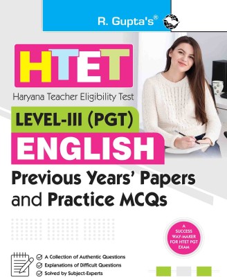 HTET (PGT- English) Previous Years' Papers & Practice MCQs (Level-3)(English, Paperback, RPH Editorial Board)