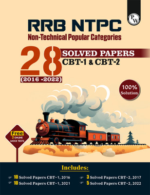 Rrb Ntpc 28 Previous Year Solved Papers CBT - I & 2(English, Paperback, unknown)
