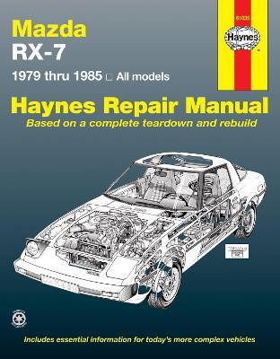 Mazda RX-7 for Mazda RX-7, GS, GSL & GSL-SE (1979-1985) Haynes Repair Manual (USA)(English, Paperback, Haynes Publishing)