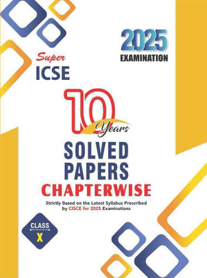 Icse 10 Years Solved Papers Chapterwise Class 10(English, Paperback, Seth Menakshi)