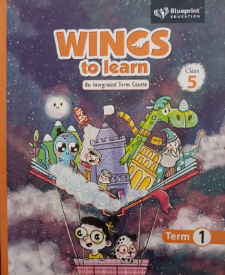 Wings to learn class 5 term 1(Paperback, Santhini Govindan)