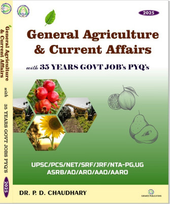 General Agriculture & Current Affairs With 35 Years Govt JOB's PYQ's(Paperback, Dr P D Chaudhary)