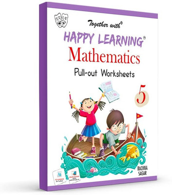 Happy Learning Pull out Worksheets Mathematics for Class 5(English, Paperback, Rachna Sagar)