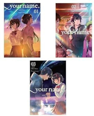 Your Name Vol 1 & Vol 2 & Vol 3 (Manga)(Paperback, Shinkai Mako)