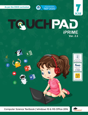 Touchpad iPrime Ver. 2.1 Class 7: Windows 10 & MS Office 2016(Paperback, Orange Education Pvt Ltd)