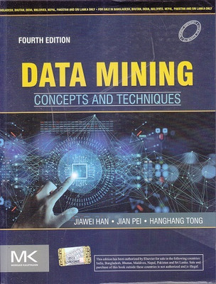 DATA MINING CONCEPTS AND TECHNIQUES 4TH EDITION(Paperback, Jiawei Han)