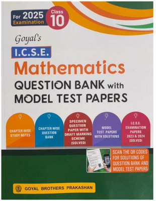 ICSEGoyal,s Question Bank Mathematics-10(Paperback, Goyal Brothers Prakashan)