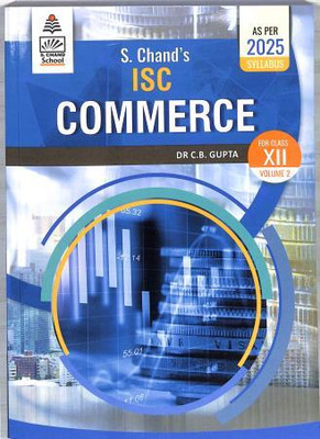 S Chand Isc Commerce Class 12 Volume 2(English, Hardcover, unknown)