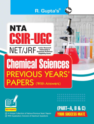 Joint CSIR-UGC NET: Chemical Sciences - Previous Years' Papers (Solved)(English, Paperback, Rph Editorial Board)