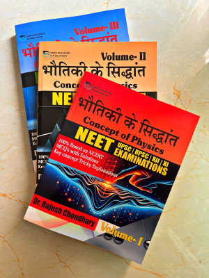 CONCEPT OF PHYSICS (VOL-1,2,3) BY DR. RAJESH CHOUDHARY SIR with 1 Disc (COMPLITE SET 3 BOOKS) - CONCEPT OF PHYSICS BY DR. RAJESH CHOUDHARY SIR with 1 Disc(Paperback, DR. RAJESH CHOUDHARY SIR) CONCEPT OF PHYSICS (VOL-1,2,3) BY DR. RAJESH CHOUDHARY SIR with 1 Disc (COMPLITE SET 3 BOOKS) - CONCEPT OF PHYSICS BY DR. RAJESH CHOUDHARY SIR with 1 Disc(Paperback, DR. RAJESH CHOUDHARY SIR)
