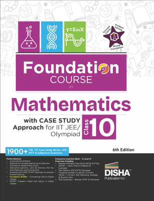 Foundation Course in Mathematics for Jee/ Olympiad Class 10 with Case Study Approach(English, Paperback, unknown)